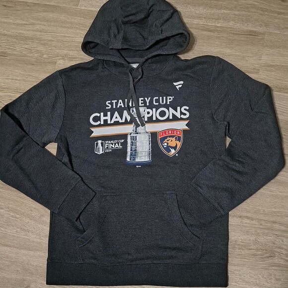 Florida Panthers 2024 Stanley Cup Champions Hoodie – Size M (Brand New) - Picture 1 of 3